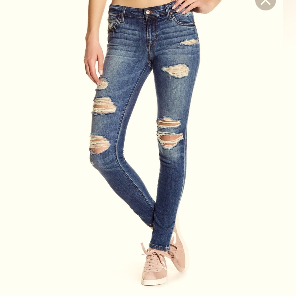 Joe’s Distressed Skinny Jeans